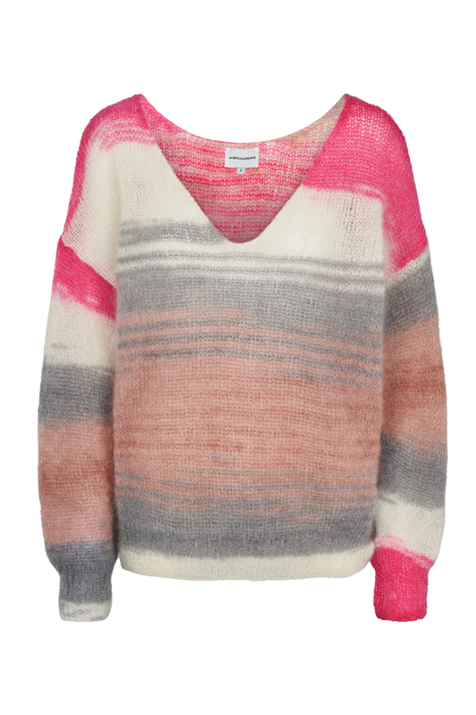 Milana LS Mohair Knit Pink Dream
