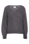Milana LS Mohair Knit Graphite