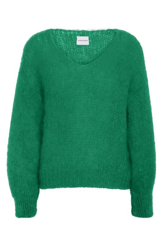 Milana LS Mohair Knit Jade Green