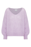 Milana LS Mohair Knit Light Purple