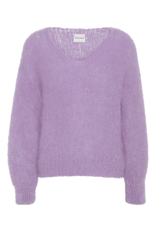 Milana LS Mohair Knit Lilac