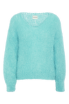 Milana LS Mohair Knit Seafoam Green