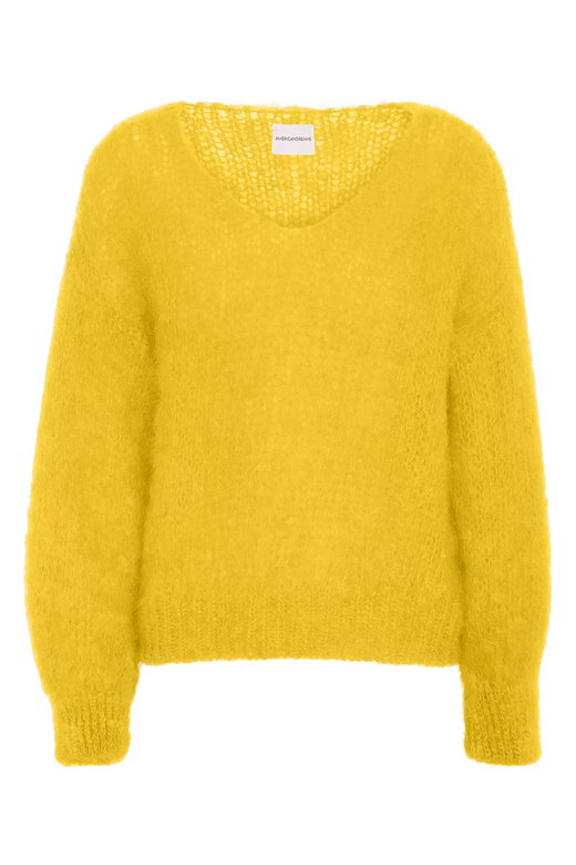Milana LS Mohair Knit Yellow