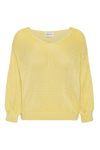 Milana LS Light Cotton Knit Light Yellow