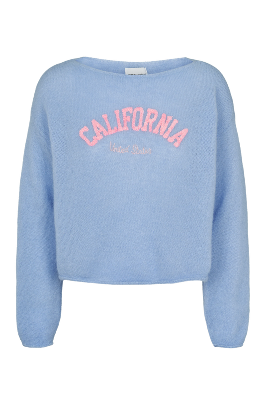 Molly Cropped California Light Blue
