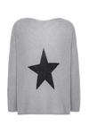 Molly LS Star Knit Grey