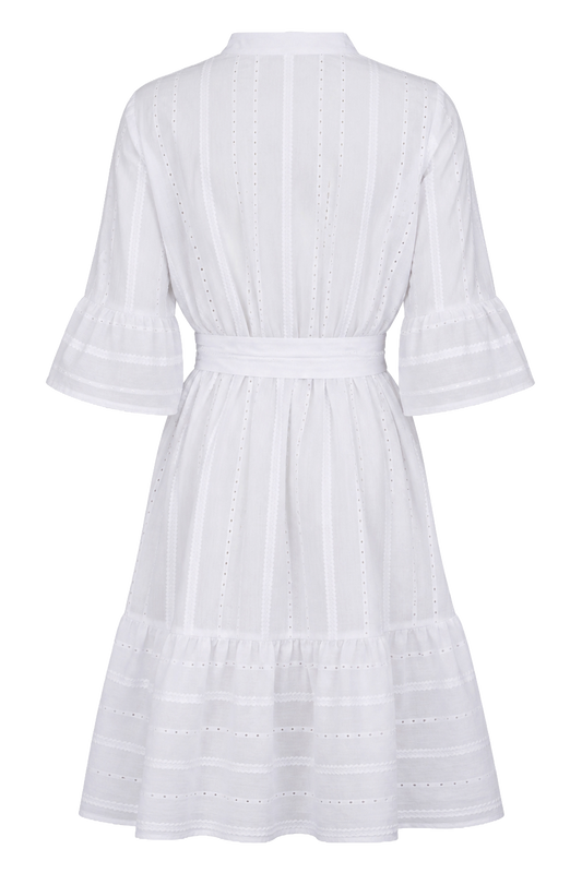 Mona Cotton White Dress