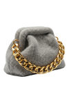 Paloma Cloud Mohair Clutch Light Grey