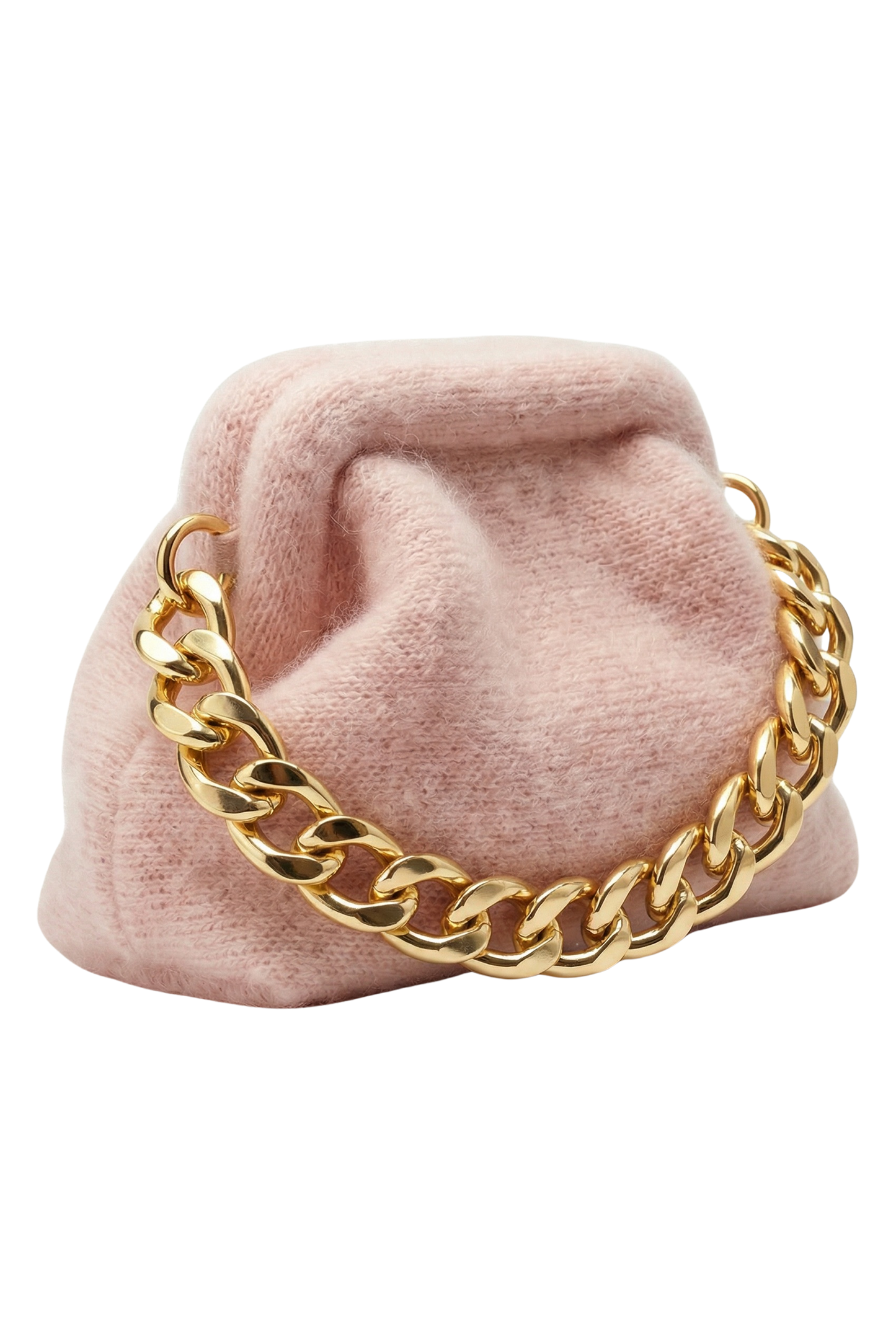 Paloma Cloud Mohair Clutch Light Pink