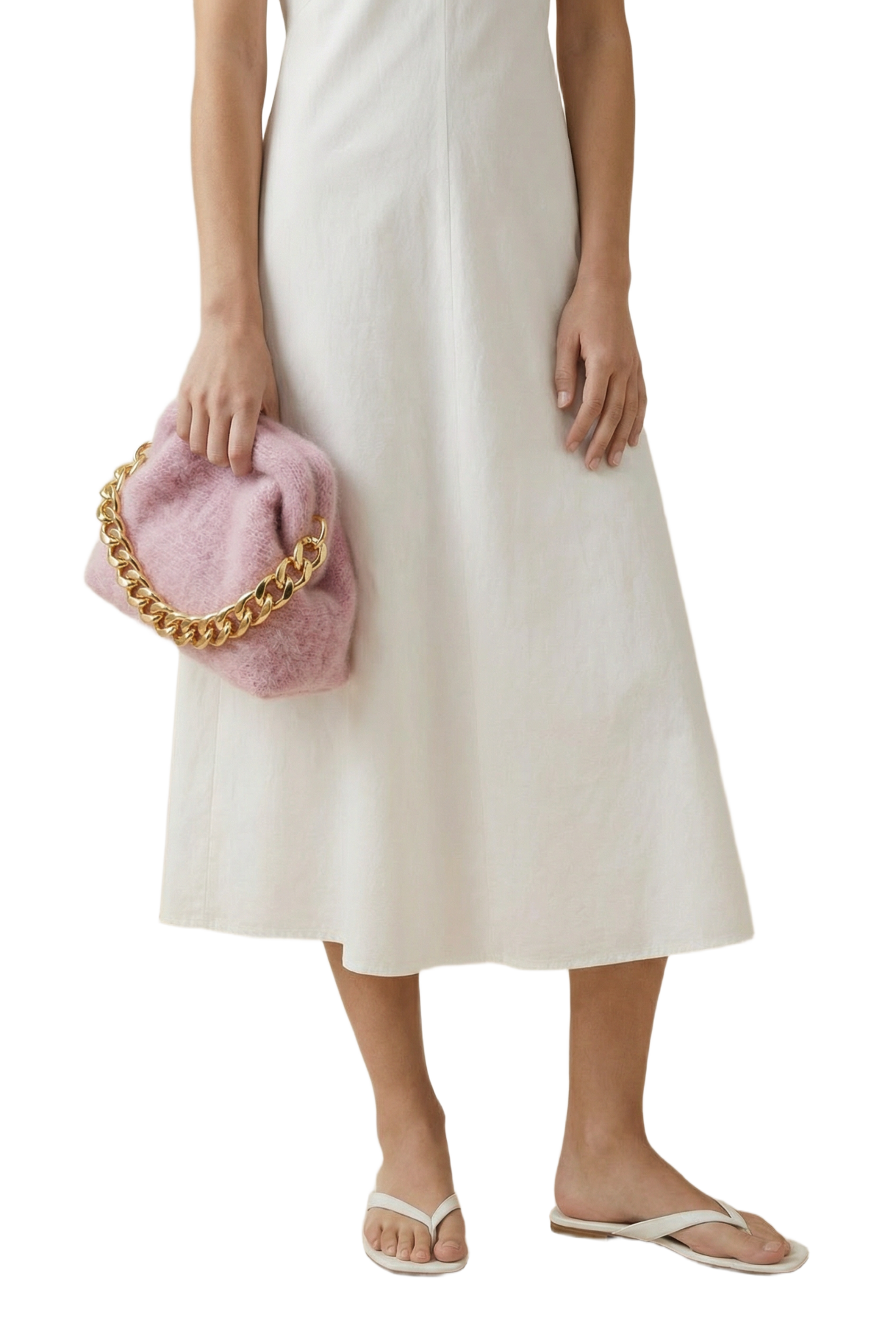 Paloma Cloud Mohair Clutch Soft Berry
