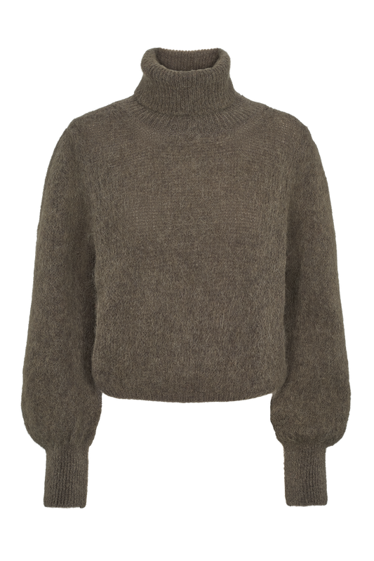 Piro Rollneck Long Sleeves Dark Taupe