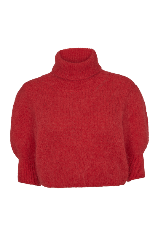 Piro Pullover Lipstick Red