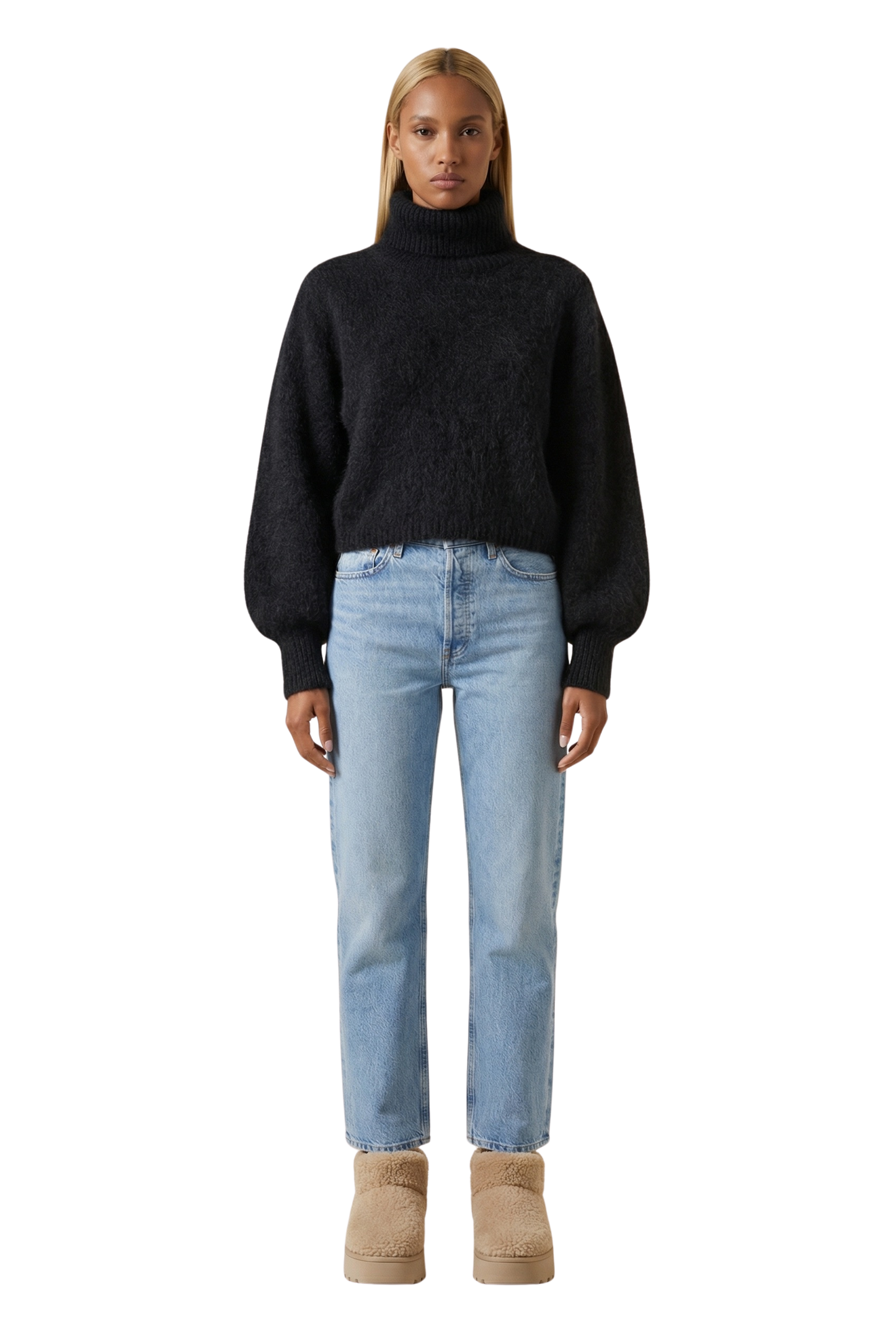 Piro Rollneck Long Sleeves Black