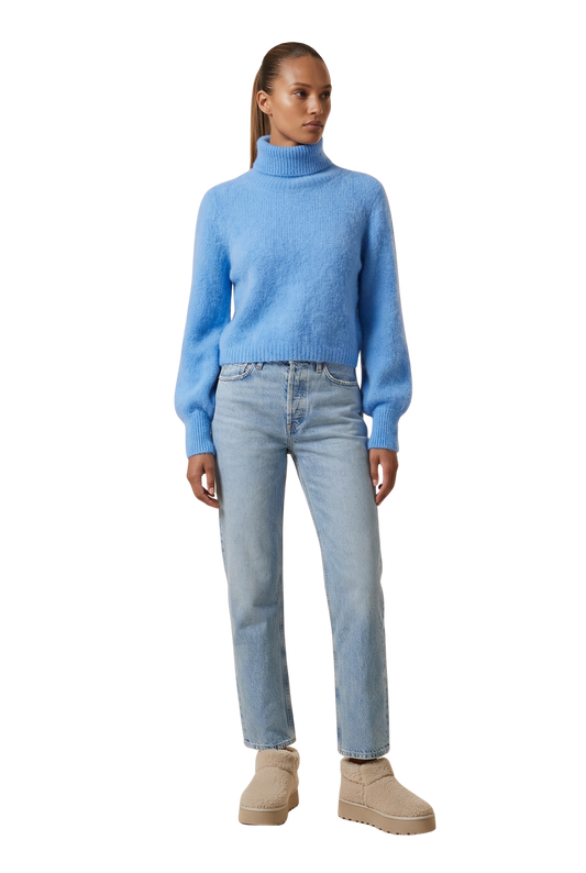 Piro Rollneck Long Sleeves Sky Blue
