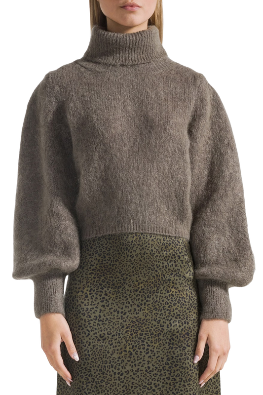 Piro Rollneck Long Sleeves Dark Taupe