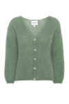 Cornelia LS Cardigan Dusty Green