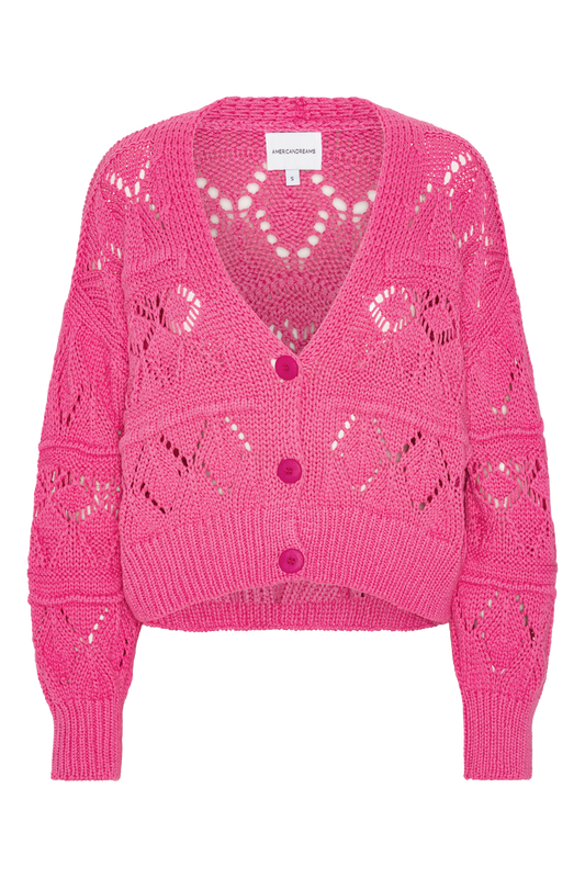 Riley Cotton Cardigan Pink