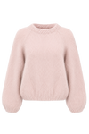 Rosie Mohair Knit Pullover Light Pink