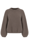 Rosie Mohair Knit Pullover Light Taupe