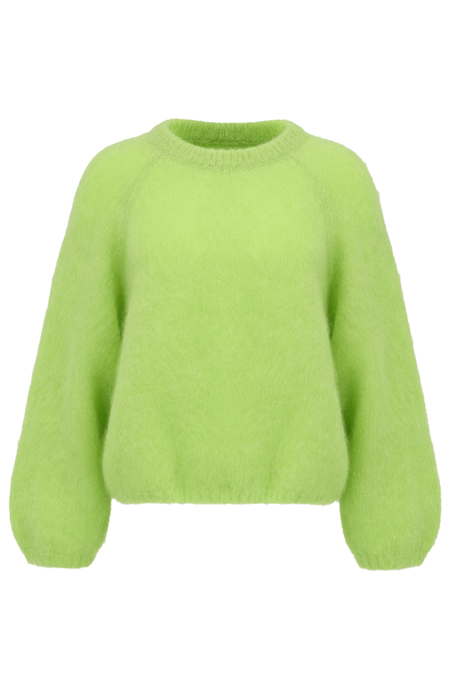 Rosie Mohair Knit Pullover Lime