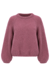 Rosie Mohair Knit Pullover Old Rose