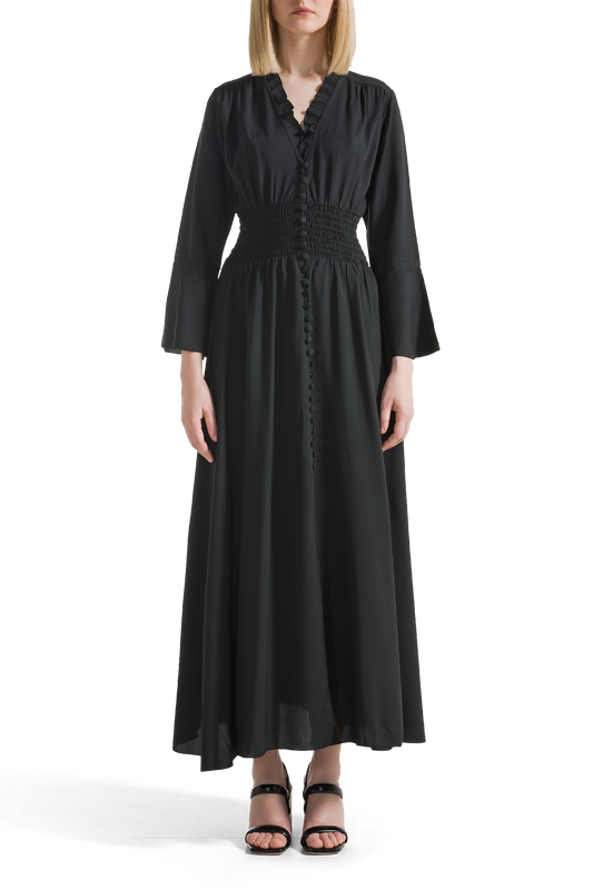 Sally Long Dress Black