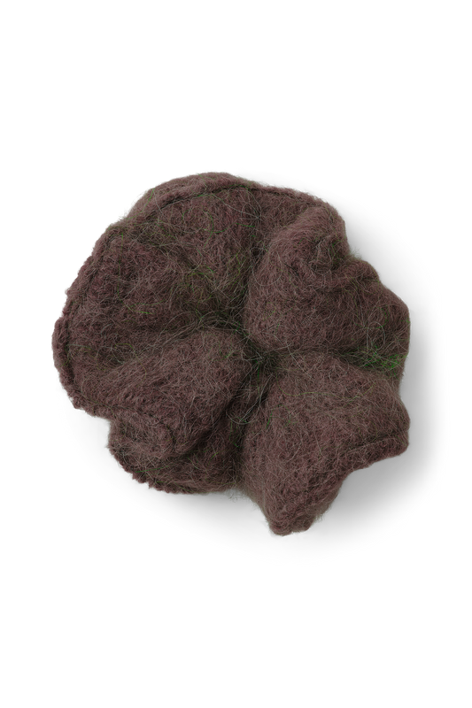Tullah Knit Scrunchie Cocoa