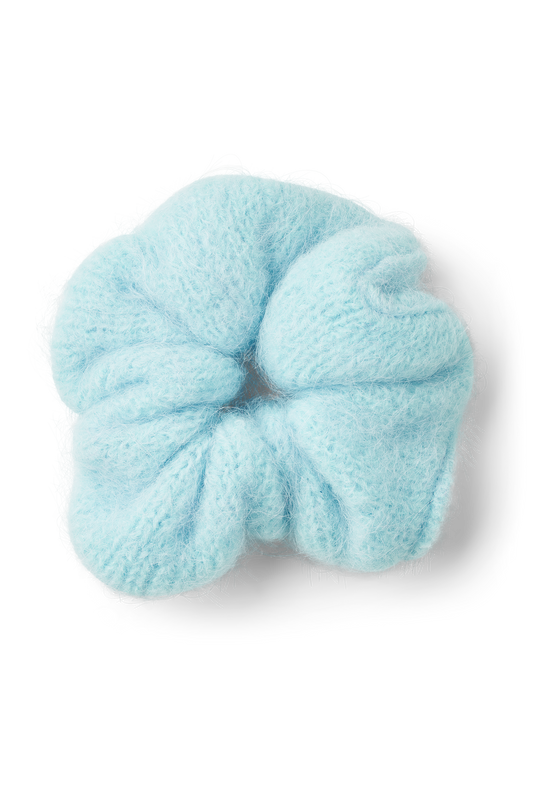 Tullah Knit Scrunchie Seafoam Green
