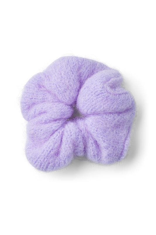 Tullah Knit Scrunchie Lilac