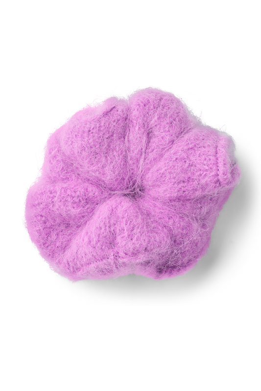 Tullah Knit Scrunchie Pearly Purple
