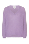 Silja V Neck Knit Lilac