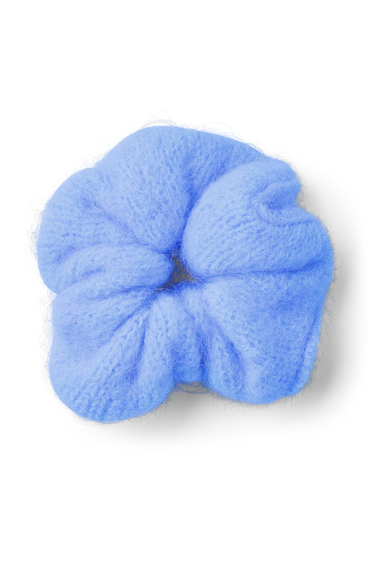 Tullah Knit Scrunchie Sky Blue