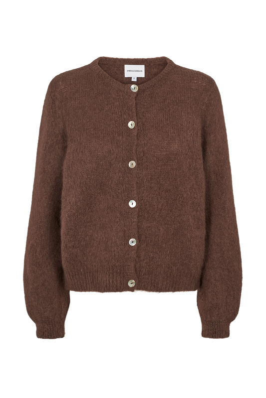 Susan Alpaca Cardigan Cocoa