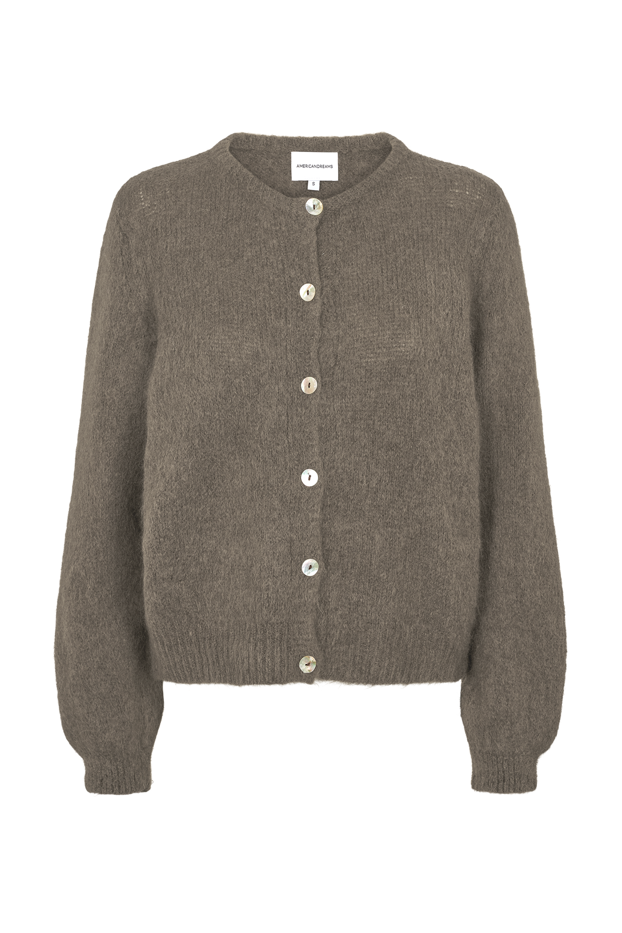 Susan Alpaca Cardigan Light Taupe