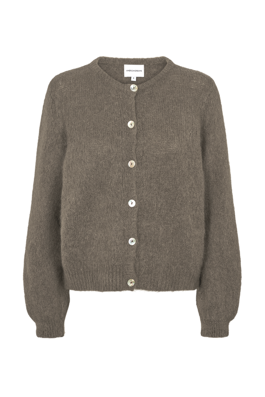 Susan Alpaca Cardigan Light Taupe