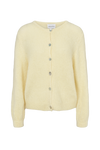 Susan Alpaca Cardigan Light Yellow