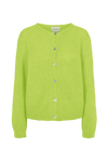 Susan Alpaca Cardigan Lime