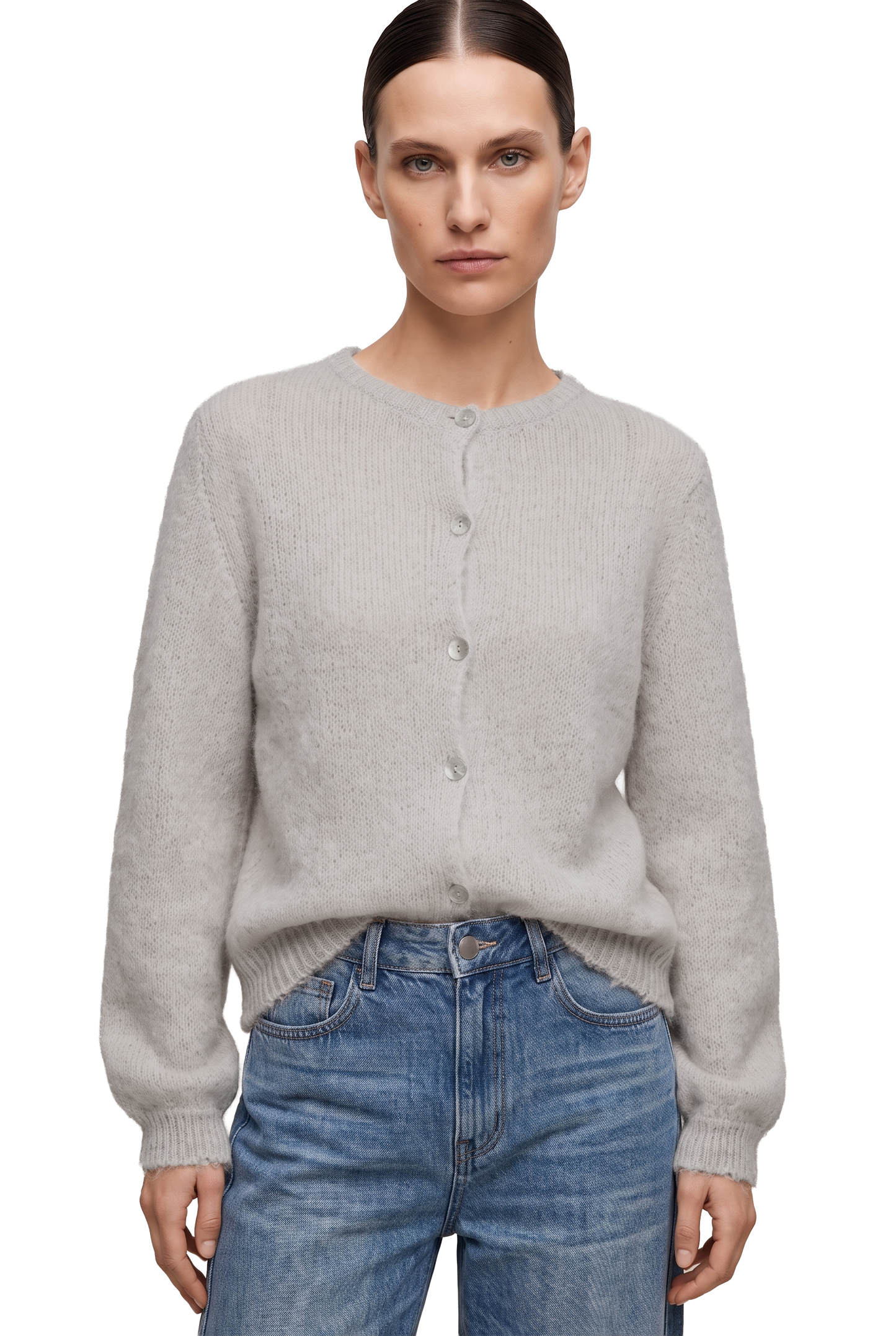 Susan Alpaca Cardigan Beige