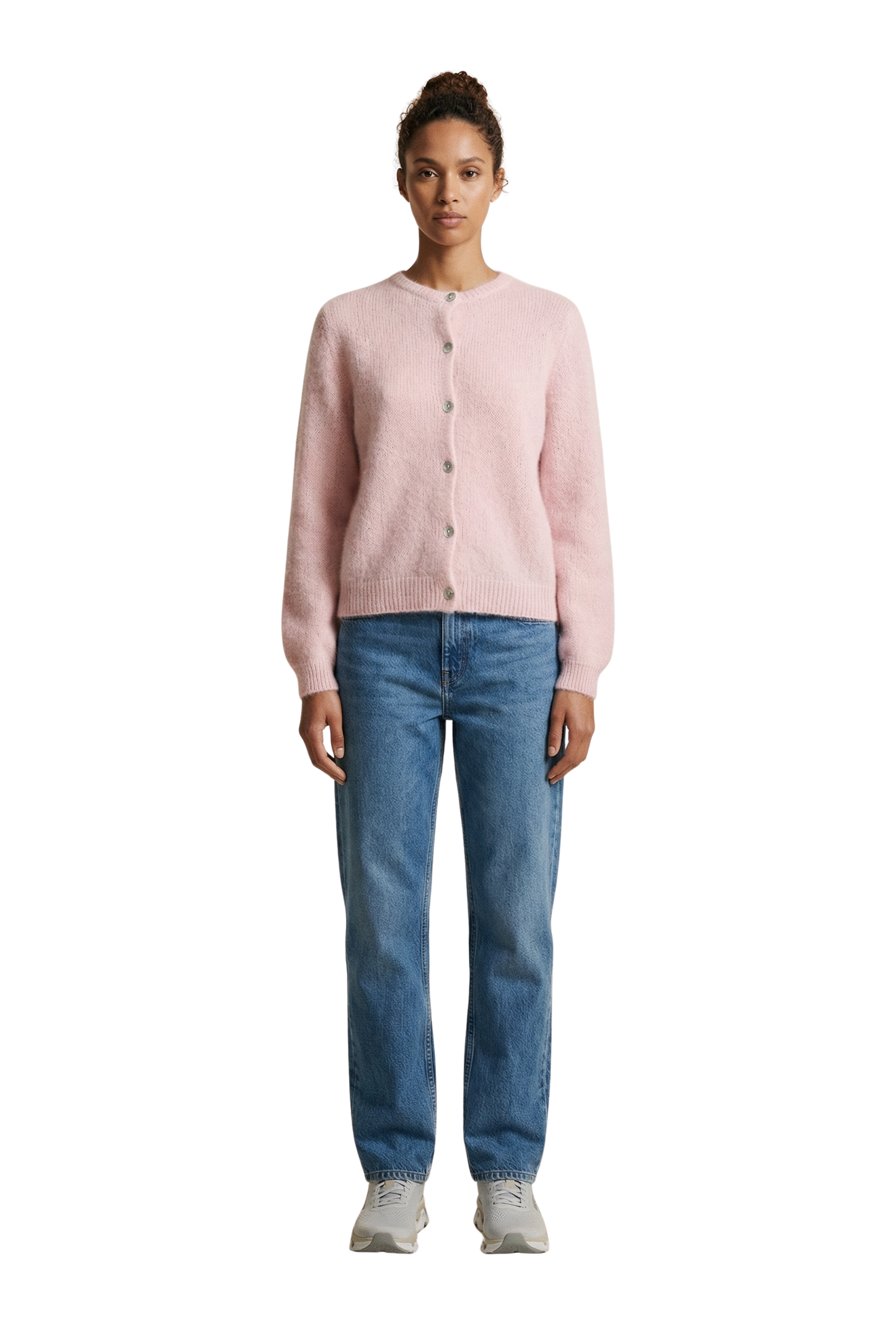 Susan Alpaca Cardigan Light Pink