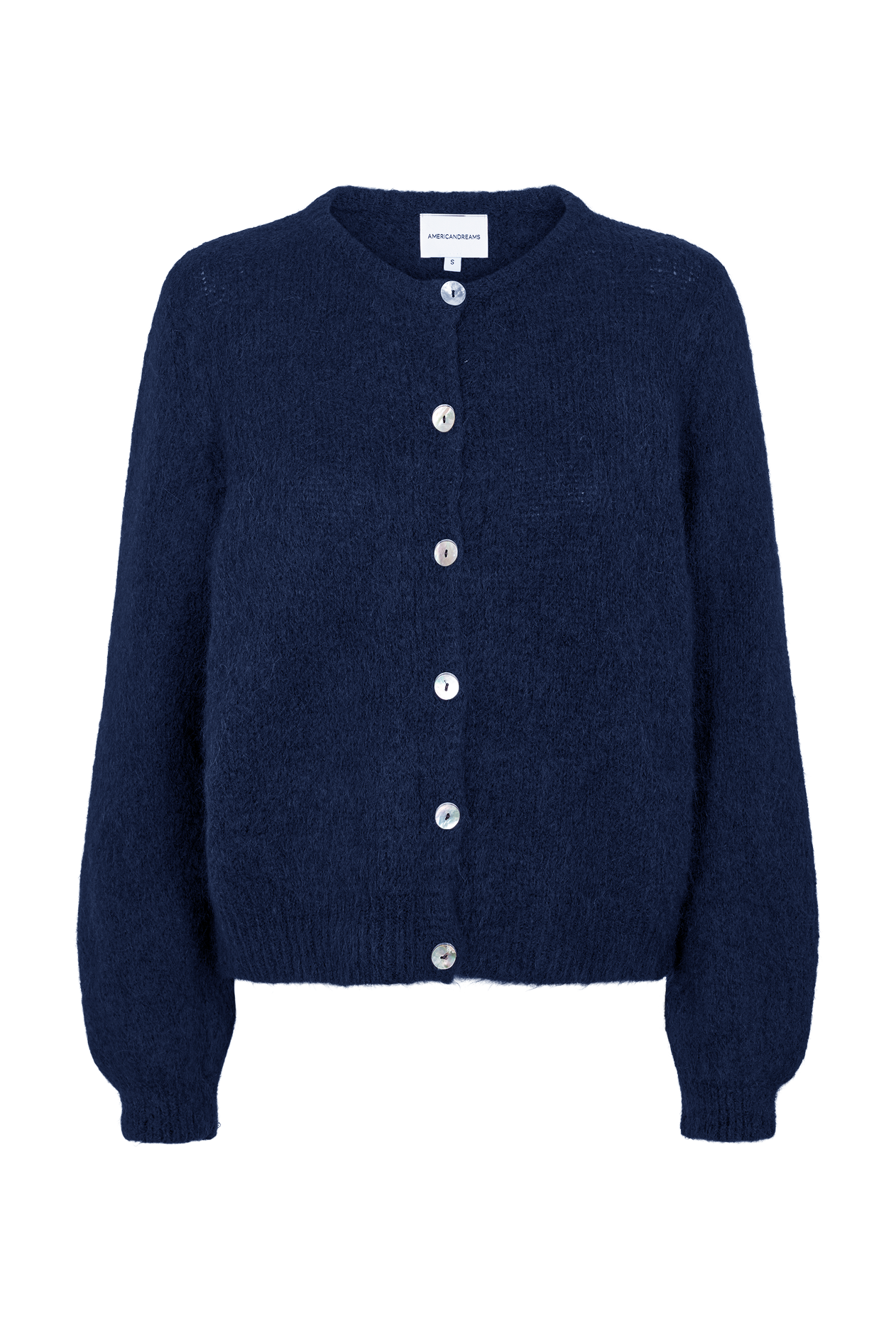 Susan Alpaca Cardigan Navy Blue
