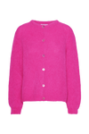 Susan Alpaca Cardigan Neon Pink