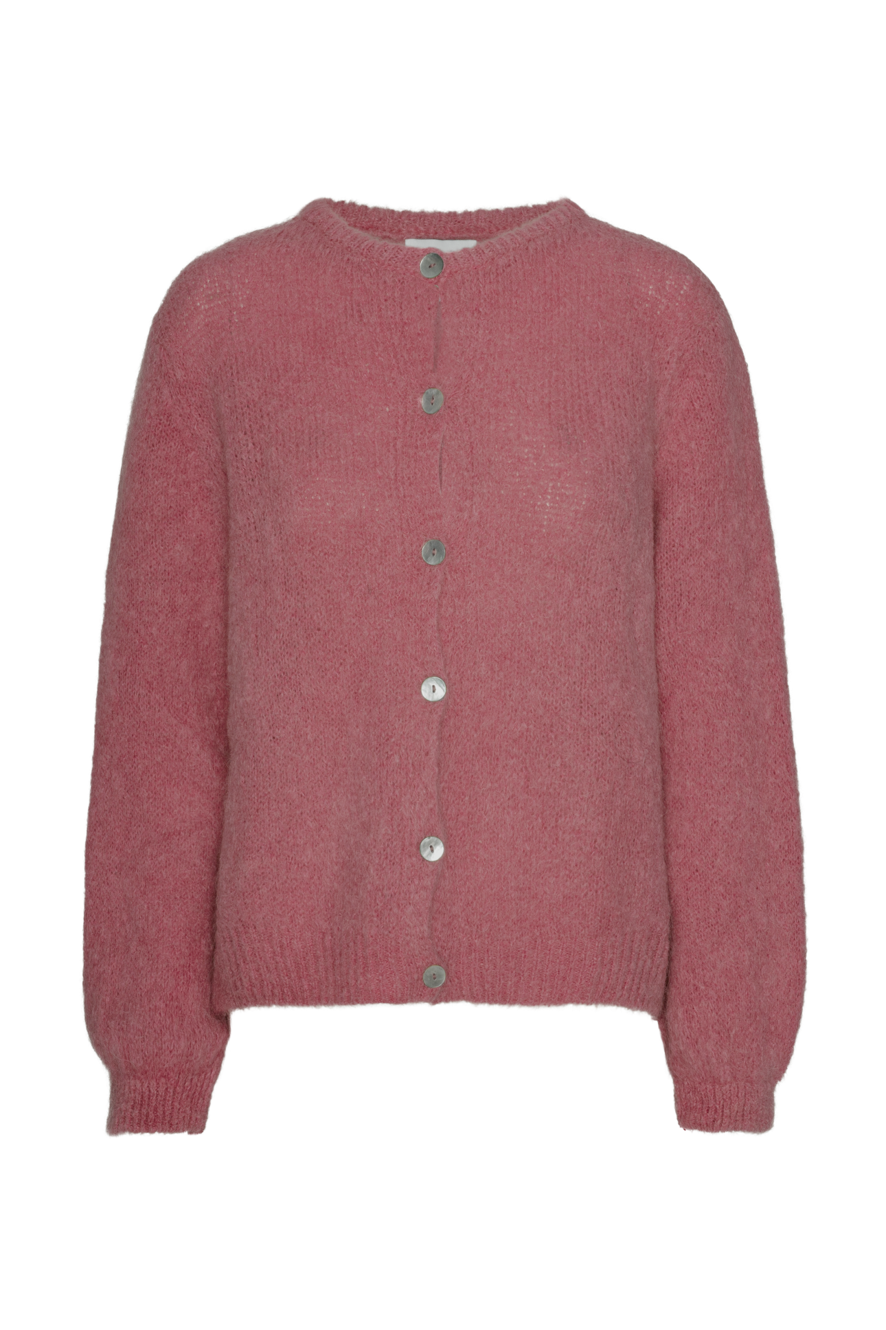 Susan Alpaca Cardigan Old Rose