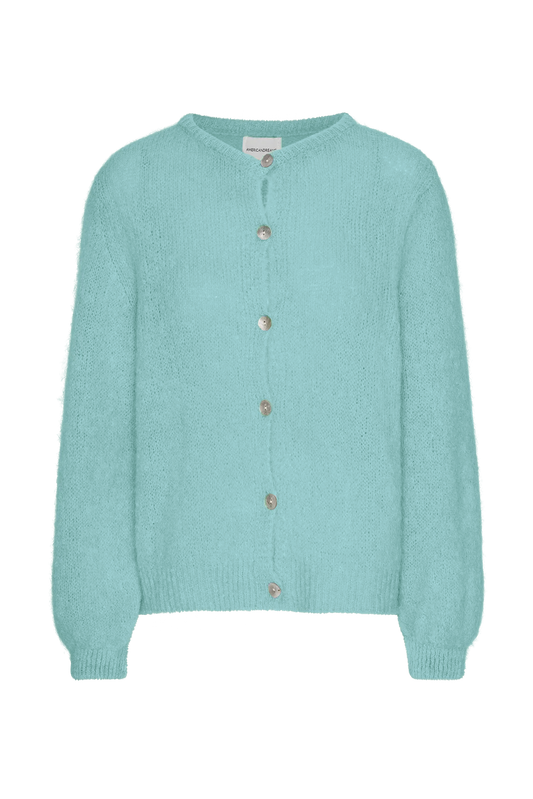 Susan Alpaca Cardigan Seafoam Green