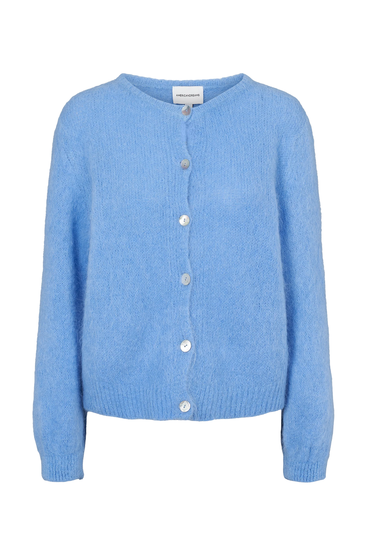 Susan Alpaca Cardigan Sky Blue