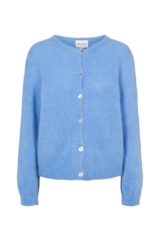 Susan Alpaca Cardigan Sky Blue