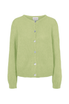 Susan Alpaca Cardigan Tea Green