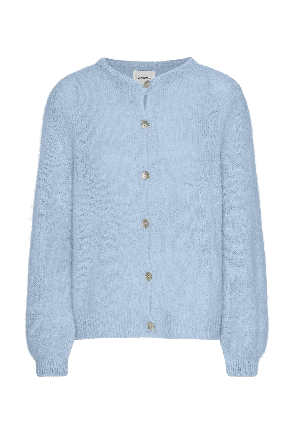 Susan Alpaca Cardigan Light Blue