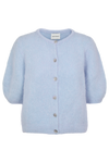 Susan Short Sleeve Cardigan Light Blue