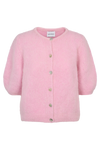 Susan Short Sleeve Cardigan Soft Berry