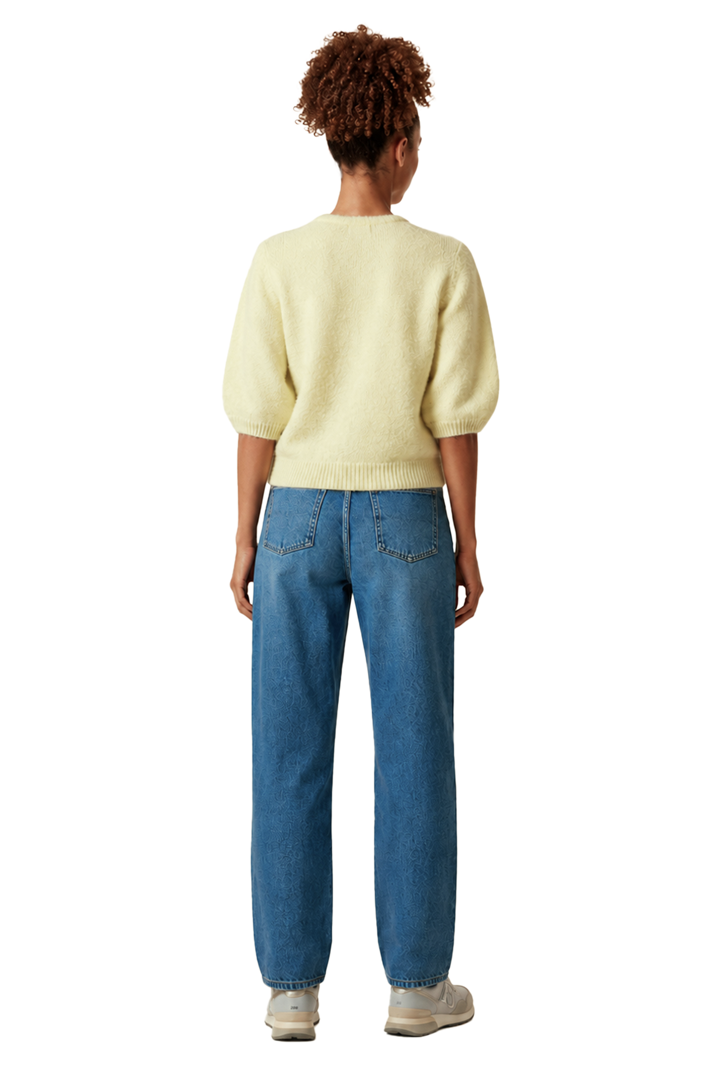 Susan Short Sleeve Cardigan Light Yellow